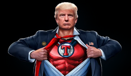 Trump’s ‘Main Announcement’ Was a Scammy, Superhero-Themed NFT Assortment